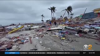 Homes ripped apart by Hurricane Ian