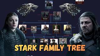 House Stark Family Tree Explained | Game of Thrones Full History