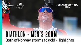 STORMING THROUGH THE FINAL LAP! 🔥 | Biathlon Men’s 20km | Winter Olympics 2026