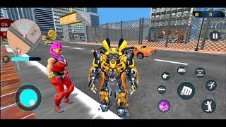 Bumblebee multiple jet robot car Transformation :Robot car games 2020 Gameplay |Guddu hub
