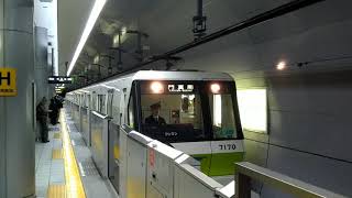 リニアモーター駆動 大阪メトロ 長堀鶴見緑地線 70系 7120F編成 Osaka Metro Nagahori Tsurumiryokuchi line 長堀橋駅