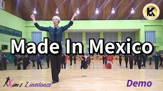 Made In Mexico Linedance (Demo) 초급 [Choreo: Maddison Glover]