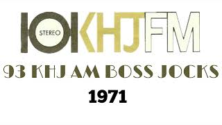 93 KHJ AM Boss Jocks on 101.1 KHJ FM Los Angeles