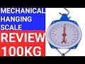 REVIEW.HANGING WEIGHING SCALE.100KG. FARMER SCALE..how fix.UNBREAKABLE DISPLAY.