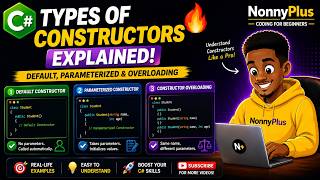 3 Types of Constructors in C# Explained 🔥 | Beginner Friendly Tutorial