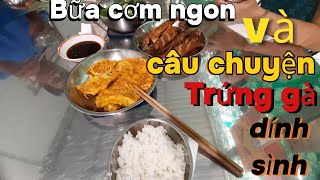 Trứng Gà ta và Cá Lóc Đồng Chiên ngon