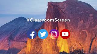 This is Classroomscreen - introduction 2018