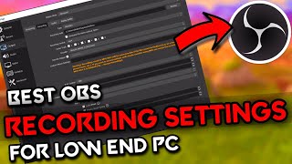 ➢OBS Lagging When Recording\Streaming | OBS Best Settings For LOW-END PC | OBS Lag Fix | 2022 |