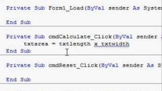 my Visual Basic Tutorial Lesson 1 part 2