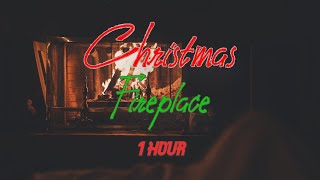 🎄 Fireplace Scene with Crackling Fire Sounds Christmas 2022 🎄🔥 (1 hour)