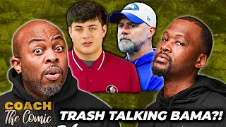 FunnyMaine \u0026 Mike Reacts: FSU DE Says He'll Dominate Alabama in 1st Game?! + More on Ryan Grubb