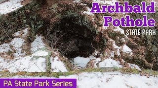 The World's Largest Glacial Pothole! 🧊🕳️ Archbald Pothole #StatePark