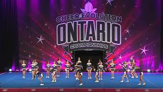 CheerForce WolfPack Idols Cheer Evolution 2024 Ontario Championships Day 2