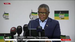 Mbalula briefs media on ANC NEC meeting outcomes