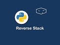 reverse stack in python 😀