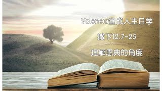 Valencia查经班:撒下12:7-25 理解恩典的角度