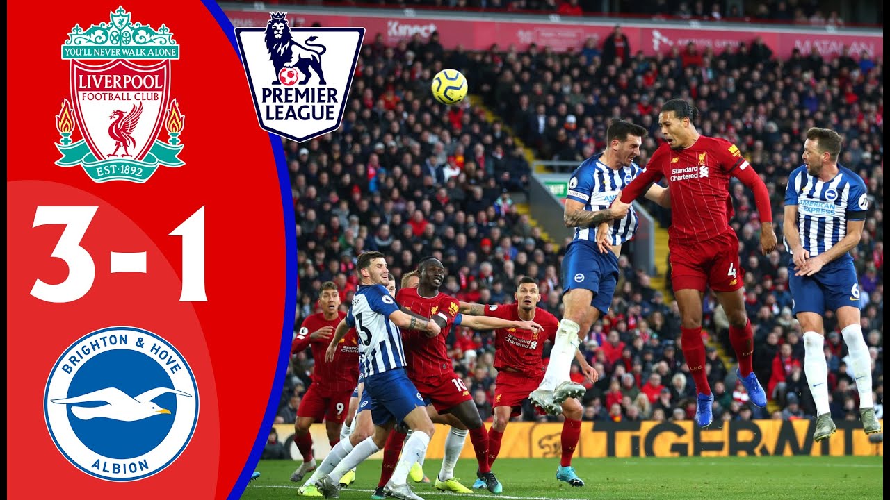 🔴Liverpool Vs Brighton | Full Match LIVE | Premier League 2020 ...