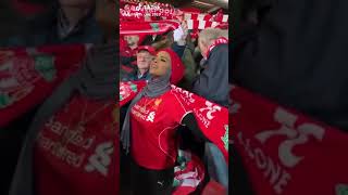 LIVERPOOL FC SOMALI FAN IN ANFIELD