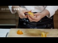 fruit decoration persimmon 과일예쁘게 깎는법 단감 깎기