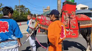 【常滑山車祭り５年に一度の勢ぞろい】2024 1103