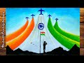 how to draw Republic day drawing easy||independence day painting