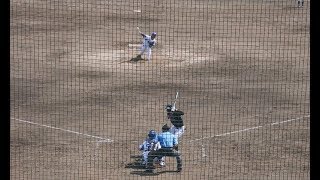 横浜DeNAベイスターズ2軍　5回表　笠井崇正投手の投球風景20180721長浦ベイスターズ球場