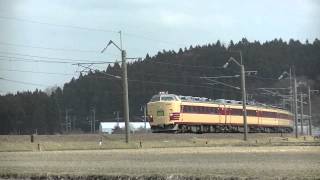 懐かしの青森いなほ号 鶴形〜東能代 2015 0322