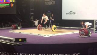 European Weightlifting Championships 2016 Qristne Petrosyan