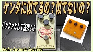 あのケンタウルスに似てるのとか似てないとか...【ELECTRO-HARMONIX・SOUL FOOD】～エフェクター レビュー～