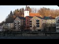 Февраль в Баварии. Прогулки по Пассау. Три реки Дунай Инн и Ильц = bayern february. passau