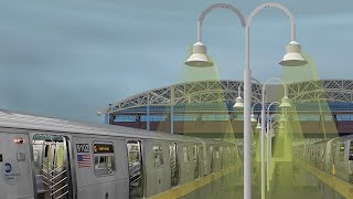 OpenBVE R160 (Q) TRAIN TO CONEY ISLAND WITH Gshade , AND TFO'S (TRAINS AND BUSES) WIP