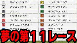 【ウイポ10】夢の第１１レース ～東京・芝2400 東京優駿（日本ダービー）～