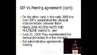 Haitian Internet Exchange Point A Difficult Dream