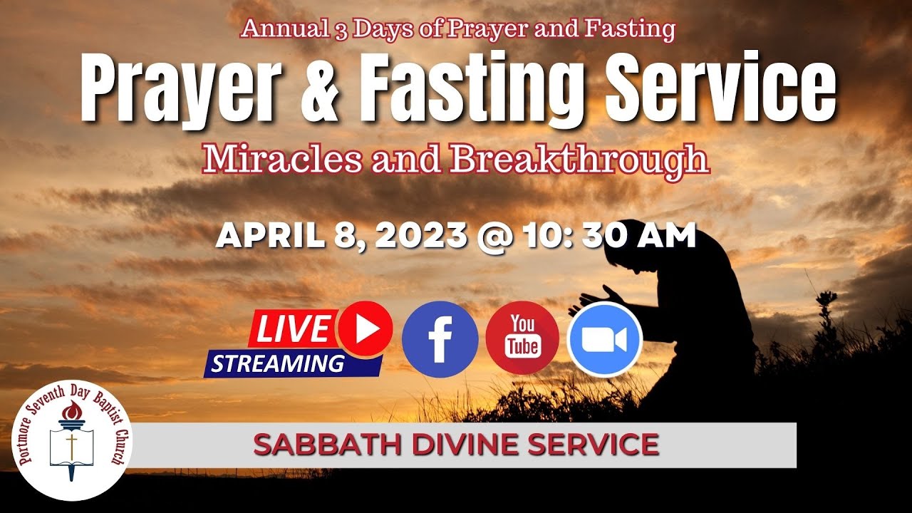 Prayer Fasting Service Youtube