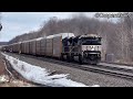 an amazing 4 days on the ns pittsburgh line with meets heritage units u0026 foreign power