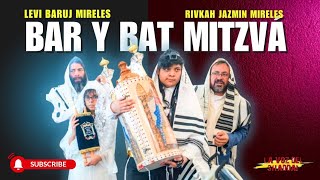 BAR Y BAT MITZVÁ - CÓMO SE CELEBRA Y EXPLICACIÓN 😲 #LEVIBARUJMIRELES #RIVKAHJAZMINMIRELES