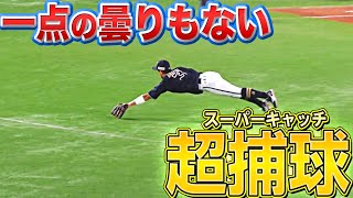 【澄みわたる】安達了一『ヒット性の打球を超捕球!! 一連の動きが清らかすぎる…』