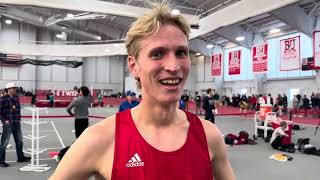 Luke Houser Runs Season Best 3:53.19 Mile At 2025 BU Valentine Invitational In First Pro Season