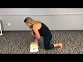 hip flexor active stretch advanced core chiropractic exercises