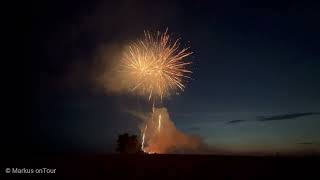 Sonnenwende 2024 mit Feuerwerk beim Landgasthof Planer in Rammersdorf