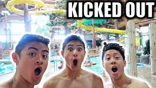 EPIC INDOOR WATER PARK! *KICKED OUT*