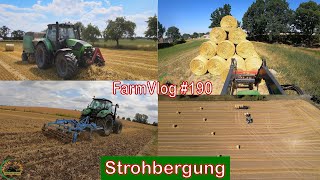 Farmvlog #190: Strohbergung und Stoppelsturz