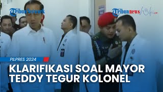 Kemhan Klarifikasi soal Video Viral Mayor Teddy Tegur Dokter RSPPN hingga Bersandar ke Dinding