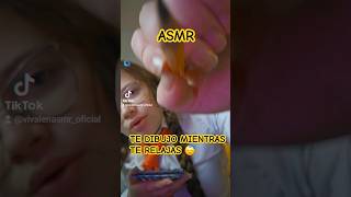 DIBUJO TU CARITA ASMR para RELAJARSE #asmrshorts #relax #asmrvideos #asmr #roleplay #asmr