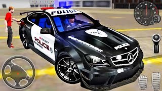 Police Car Mercedes S63 Driving - Hot Pursuit Simulator 3D - Android GamePlay