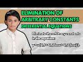 Differential Equations: Eliminate the Arbitrary Constants in y = x(C_1 + C_2 ln x + C_3 (ln x)²)