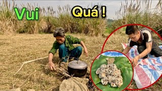 Săn Bắt Mùa Lạnh & Thưởng Thức Món Xôi Chim Cút Giữa Chốn Hoang Dã | HUY ANH TV