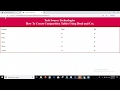 How To Create Comparison Table Using Html and Css | Comparison Table