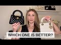 CHANEL KELLY BAG AND MINI LADY DIOR BAG COMPARISON - the best mini top handle bags? Laine’s Reviews