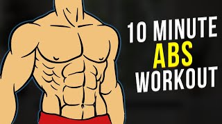 10 Minute ABS Workout to Get Six Pack Abs